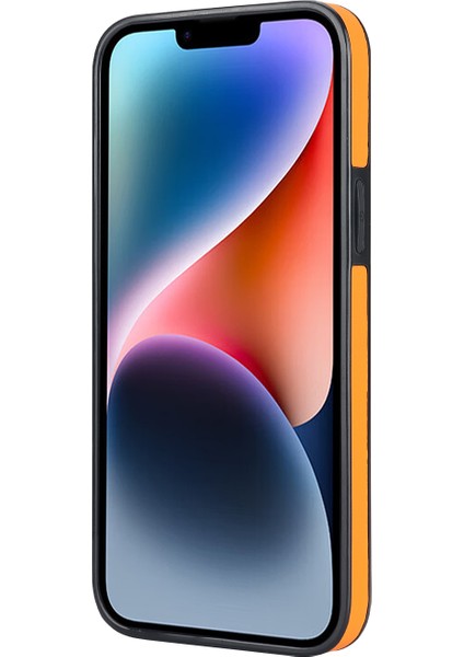 Iphone 14 Plus Artı Cep Telefonu Vaka Deseni Şok Geçirmez Pu+Tpu Bilekliği Turun Telefon Kılıfı (Yurt Dışından)