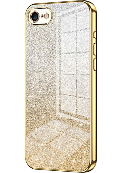 Iphone 7/8/se (2020)/SE (2022) Cep Telefonu Hassas Kesim Tpu Geri Yolda Telefon Kılıfı (Yurt Dışından)