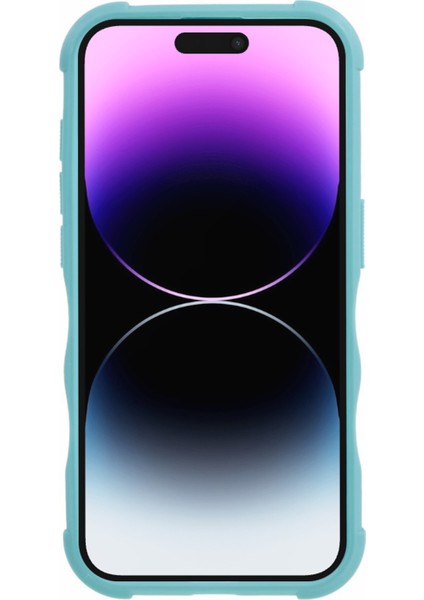 Iphone 15 Pro Max Kickstand Telefon Kasası Pc+Tpu Kayma Önleyici Koruyucu Nane Yeşil Telefon Kılıfı (Yurt Dışından) fiyatları