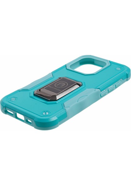 Iphone 15 Pro Max Kickstand Telefon Kasası Pc+Tpu Kayma Önleyici Koruyucu Nane Yeşil Telefon Kılıfı (Yurt Dışından) fırsatları