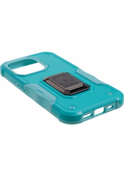 Iphone 15 Pro Max Kickstand Telefon Kasası Pc+Tpu Kayma Önleyici Koruyucu Nane Yeşil Telefon Kılıfı (Yurt Dışından) indirimleri
