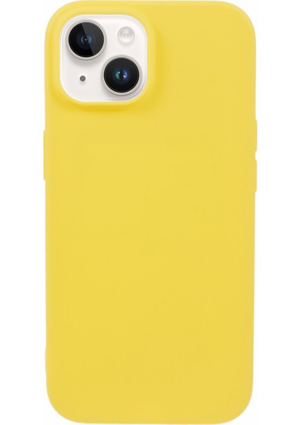 Iphone 15 Plus Için Tpu Telefon Koruyucusu Plus Case Slim Fit Mat Telefon Kabuğu Sarı Telefon Kılıfı (Yurt Dışından)