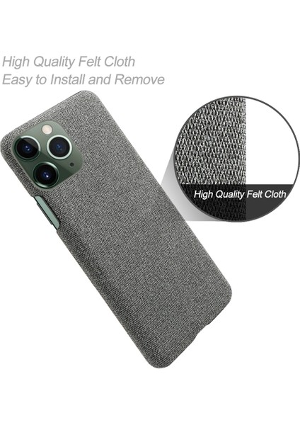 Iphone 15 Pro Max Cloth+Hard Pc Slip Slip Smartphone Kasası Şok Geçirmez Kabuk Koruyucu Telefon Gre Telefon Kılıfı (Yurt Dışından) fırsatları