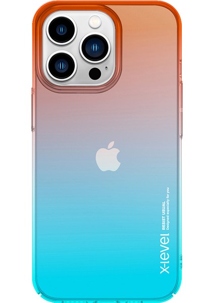 Iphone 15 Pro Max Renkli Serisi Sabit Pc Back Koruyucu Renkli Bir Ekleme Telefon Orange Telefon Kılıfı (Yurt Dışından)