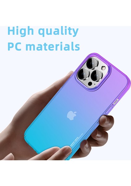 Iphone 15 Pro Max Renkli Serisi Sabit Pc Back Koruyucu Renkli Bir Ekleme Telefon Orange Telefon Kılıfı (Yurt Dışından) fırsatları