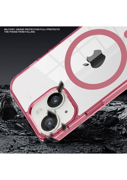 Iphone 13 Şeffaf Pc+Tpu Telefon Geri Morası Için ile Uyumlu Manyetik Kasa Telefon Kılıfı (Yurt Dışından) modelleri