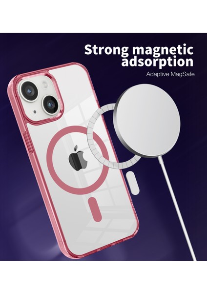 Iphone 13 Şeffaf Pc+Tpu Telefon Geri Morası Için ile Uyumlu Manyetik Kasa Telefon Kılıfı (Yurt Dışından) fırsatları