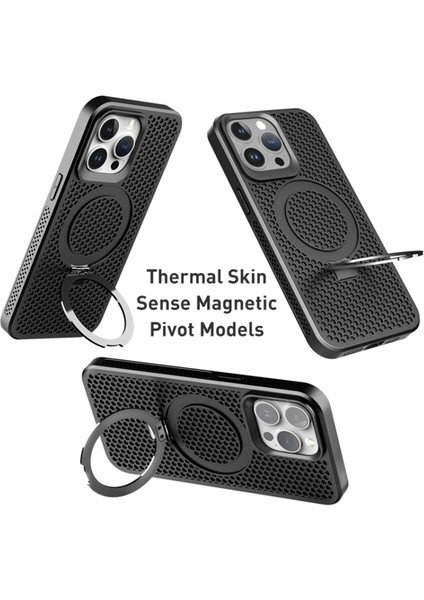 Iphone 15 Pro Isı Dispidasyonu Için Ka Tpu Kasa Kickstand Manyetik Koruyucu Telefon Morası Telefon Kılıfı (Yurt Dışından) fiyatları