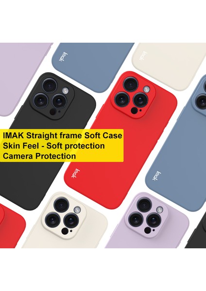 Iphone 15 Pro Case Straight Edge Esnek Tpu Telefon Beyaz Telefon Kılıfı (Yurt Dışından) modelleri