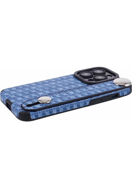 Iphone 15 Pro Kickstand Shell, Tpu Cep Telefonu Mavisi Telefon Kılıfı (Yurt Dışından) fırsatları