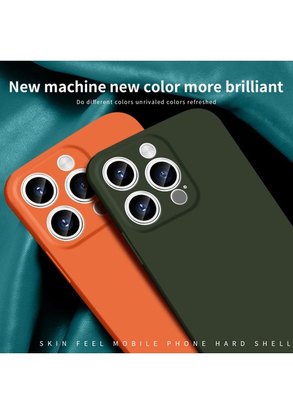 Jk Qin Serisi Akrilik+Tpu Mat Iphone 15 Pro Cilt Touch Şok Geçirmez Bej Telefon Kılıfı (Yurt Dışından) modelleri