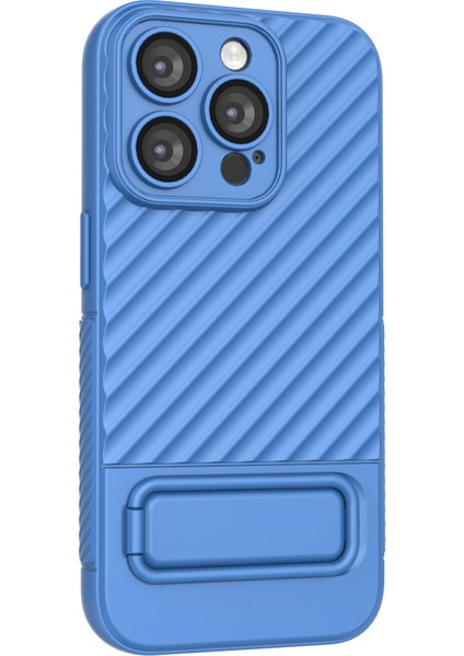 Iphone 15 Pro Max Anti Cratch Cep Telefonu Için Cilt Touch Kickstand Yumuşak Tpu Case Baby Telefon Kılıfı (Yurt Dışından) indirimleri