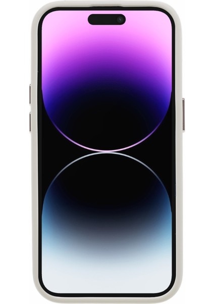 Iphone 14 Pro Max Alüminyum Alaşım Kamera Çerçevesi Sıvı Silikon+Pc Telefon Vaka Antique Beyaz Telefon Kılıfı (Yurt Dışından) fiyatları