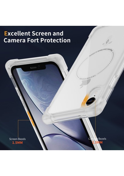 Aksesuarlar Tövbe Beyaz ile Uyumlu iPhone Xr Için Ysm Takviyeli Köşeler Serisi Telefon Kılıfı (Yurt Dışından) fiyatları