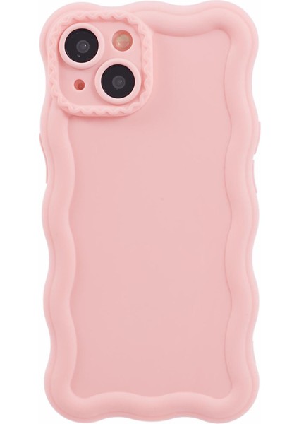 Iphone 13 Tpu Kasası Için Jq Serisi Dalgalı Çerçeve Mat (Hassas Kesim) Pink Telefon Kılıfı (Yurt Dışından) fiyatları