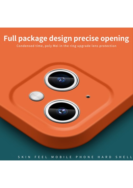 iPhone 14 Plus Içinjk Qin Serisi Plus Case Cilt Touch Acrilik+Tpu Telefon Black Telefon Kılıfı (Yurt Dışından) fırsatları