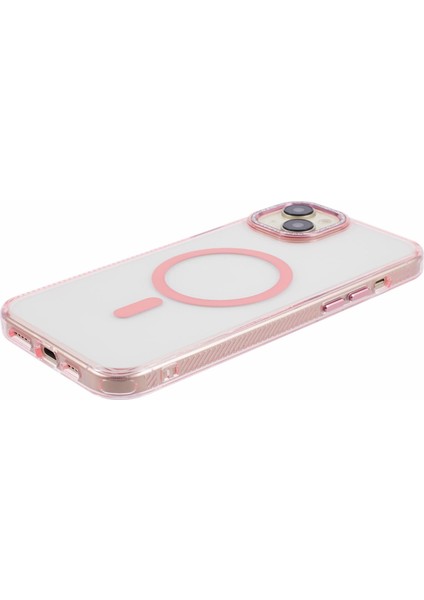 Iphone 15 Plus Kasa Için Mıknatıs Yüzük+Tpu+Pc+Alüminyum Alaşım Kabuk Pembe Telefon Kılıfı (Yurt Dışından) indirimleri