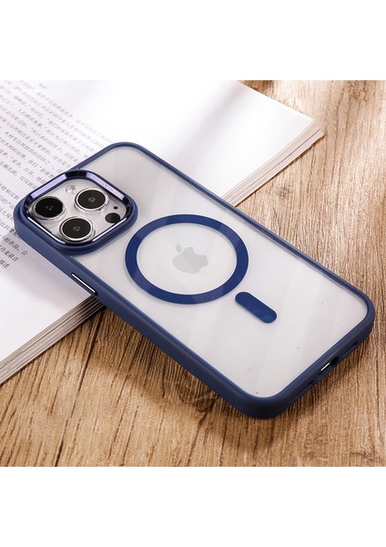 Iphone 14 Pro Max Clear Case Için Tpu+Pc Ince Telefon Sapfire Telefon Kılıfı (Yurt Dışından)