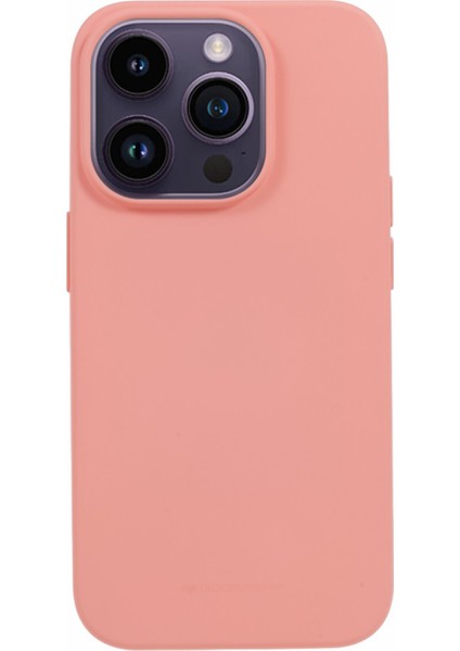 Iphone 15 Pro Max Matte Tpu Anti Fall Back Cover Pink Için Telefon Kılıfı (Yurt Dışından)
