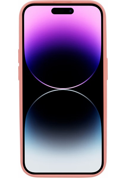 Iphone 15 Pro Max Matte Tpu Anti Fall Back Cover Pink Için Telefon Kılıfı (Yurt Dışından)