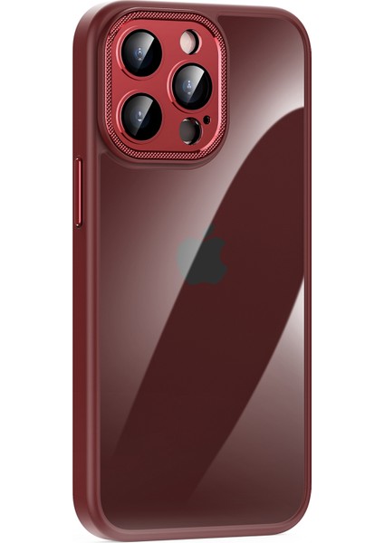Iphone 15 Pro Case Tpu+Pc Slim Cover Cep Telefonu Koruyucu Kırmızı Telefon Kılıfı (Yurt Dışından)