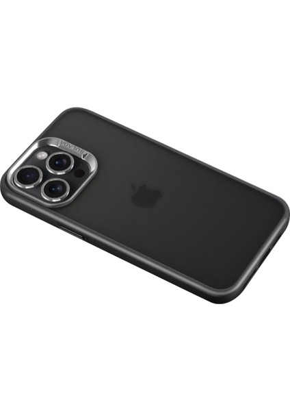 Iphone 15 Pro Max Case Pc+Tpu Şok Geçirmez Mat Telefon Koruyucu Black Telefon Kılıfı (Yurt Dışından)