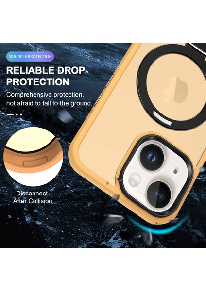 Iphone 15 Plus Case Için Pc+Tpu Ring Kickstand Telefon Turun Telefon Kılıfı (Yurt Dışından) fiyatları