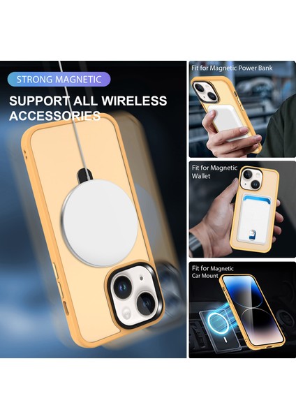 Iphone 15 Plus Case Için Pc+Tpu Ring Kickstand Telefon Turun Telefon Kılıfı (Yurt Dışından) modelleri