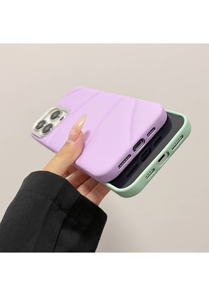 Iphone 15 Pro Max Tavan Astar Ka Tpu Metal Lens Çerçeve Anti Çizelge Çerçeve Orange Telefon Kılıfı (Yurt Dışından)