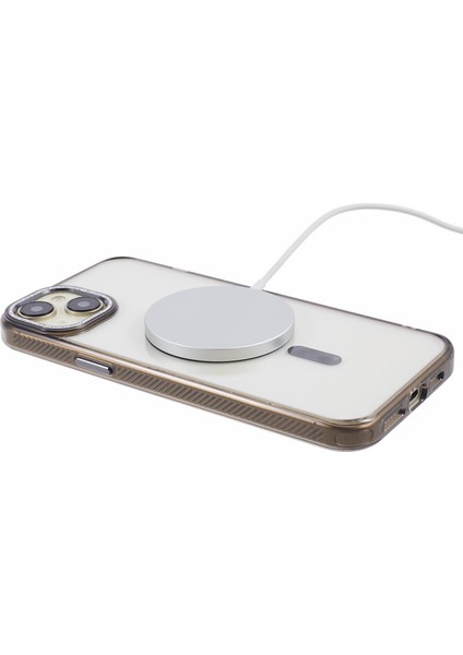 Iphone 15 Case Mıknatıs Yüzüğü+Tpu+Pc+Alüminyum Alaşım Black ile Uyumlu Telefon Kılıfı (Yurt Dışından) fırsatları