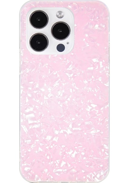 Iphone 15 Pro Max Güz Koruma Akrilik+Tpu Imd Geri Pembe Telefon Kılıfı (Yurt Dışından)