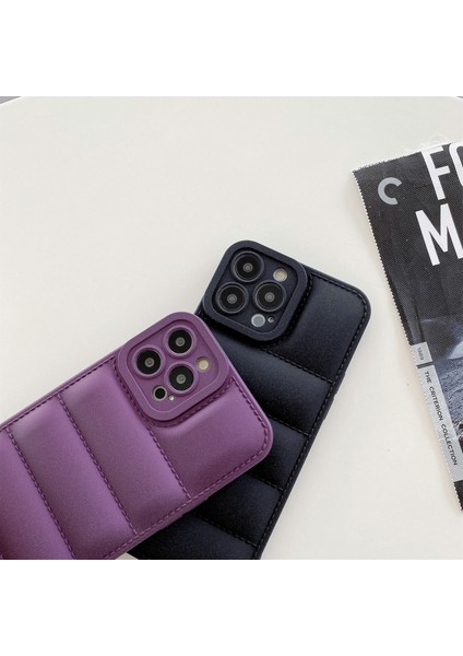 Iphone 15 Pro Max Down Ceket Tpu Çizgi Anti Mat Mat Morası Telefon Kılıfı (Yurt Dışından) modelleri