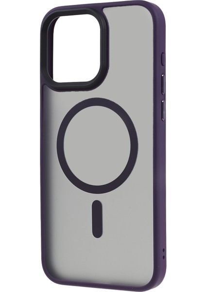 Tpu+Akrilik Için Purple ile Uyumlu Iphone 15 Pro Max Cilt Touch Mat Anti Fingerprint Telefon Kabuğu Telefon Kılıfı (Yurt Dışından) modelleri