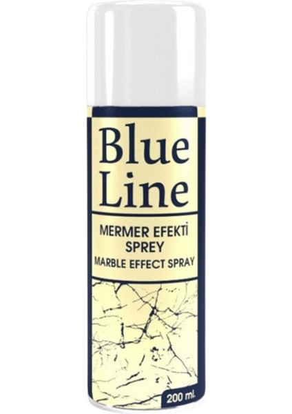 Aquacool Trend Blue Line Granit Mermer Efekt Sprey Boya Beyaz 200 ml