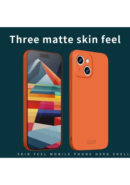 iPhone 14 Plus Içinjk Qin Serisi Plus Case Cilt Touch Acrilik+Tpu Telefon Mavisi Telefon Kılıfı (Yurt Dışından)
