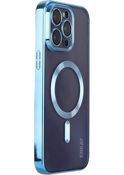 Iphone 15 Pro Max Anti Drop Slim Case Için Lens Koruma Elektraplatma Tpu Telefon Shell Dark Telefon Kılıfı (Yurt Dışından)