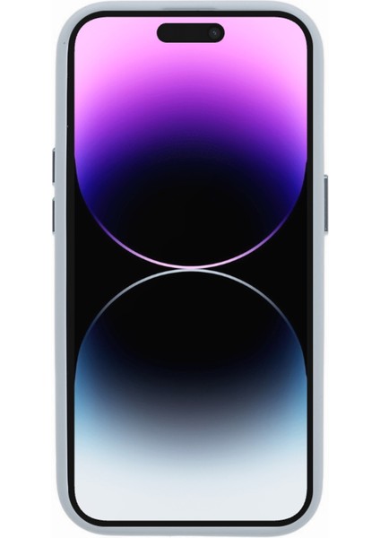 Iphone 14 Pro Max Alüminyum Alaşım Kamera Çerçevesi Sıvı Silikon+Pc Telefon Mavisi Gri Telefon Kılıfı (Yurt Dışından) fiyatları