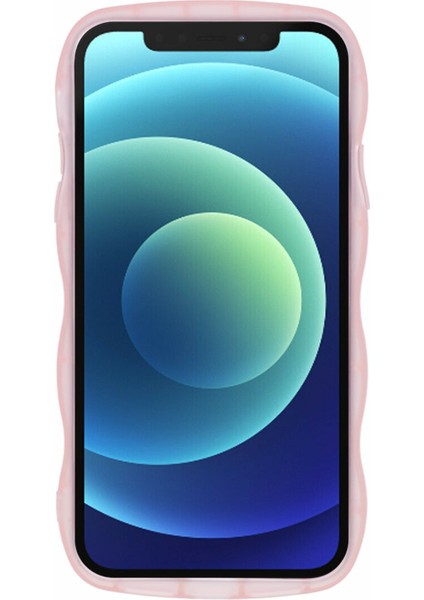 Iphone 12 Için Jtw Serisi Wavy Edge Star Sequins Epoxy Telefon Pembe Telefon Kılıfı (Yurt Dışından) indirimleri