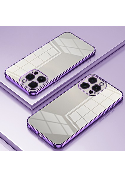 Iphone 15 Pro Max Elektrokaplama Anti Çizgi Tpu Telefon Koruyucu Morası Telefon Kılıfı (Yurt Dışından) indirimleri