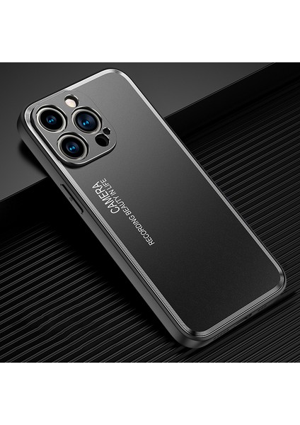Iphone 15 Pro Isı Dispidasyon Tpu+Alüminyum Alaşım Şok Geçirmez Black Telefon Kılıfı (Yurt Dışından) fiyatları