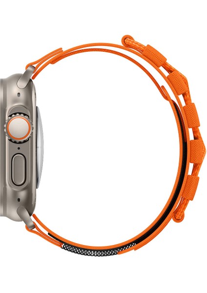 Apple Watch Seri 4/5/6/se/se 1.nesil 44MM Uyumlu Örgü Işlemeli Sportif Kordon