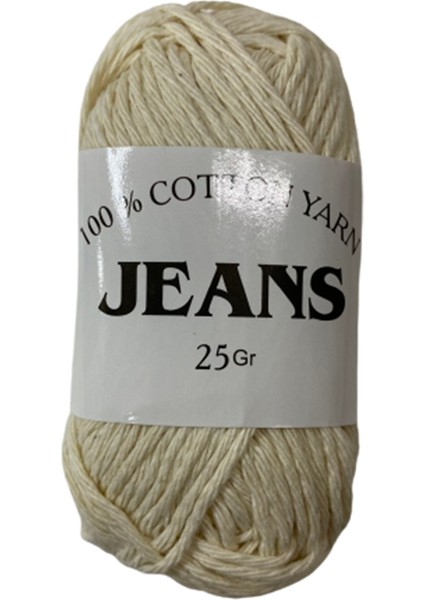 Hello Istanbul Jeans Cotton Yarn Pamuk Amigurumi Punch El Örgü Ipliği 25 gr
