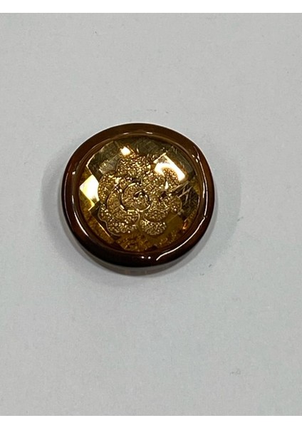 Trençkot Ceket Düğmesi Italyan Düğme 6'lı Set Hardal 2,5 cm D2001