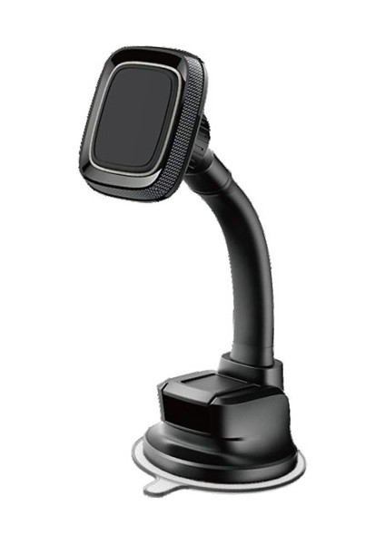 T-21 Universal Mıknatıslı Vantuzlu Araç Içi Siyah Telefon Tutacağı
