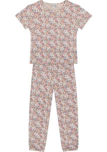 Yaz Buketi Kısa Kollu Pijama Takımı fiyatları