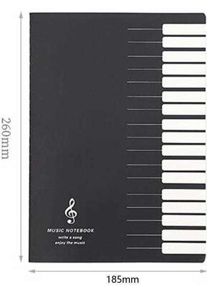 Beş Satır Müzik Notaları Not Defteri Müzik Sekmesi Personel Çıta Defter (Yurt Dışından) fiyatları