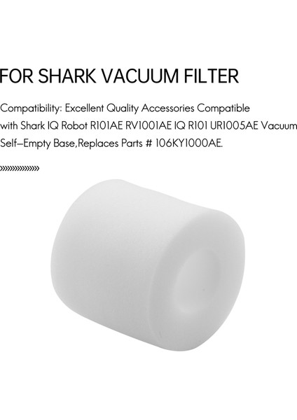 Shark Iq Robot R101AE RV1001AE Iq R101 UR1005AE Vakum Için Yedek, Parçaları Değiştirir (Yurt Dışından)