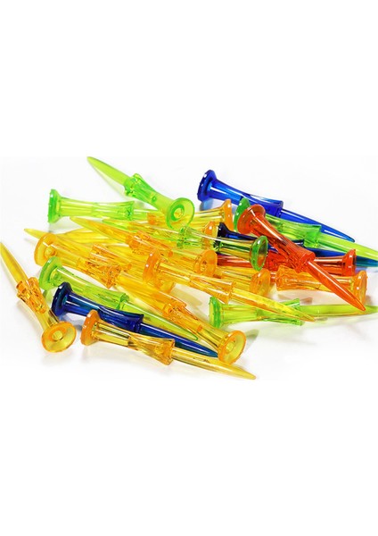 100 Adet Golf Topluğu Çivi Taşınabilir Golf Eğitim Tees Tutucu Yeniden Kullanılabilir Azaltma Golfçü Uygulama Malzemeleri Düşük Direnç (Yurt Dışından)