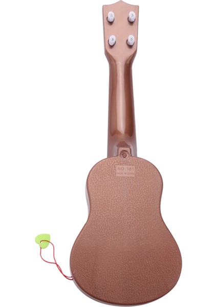 Erken Çocukluk Eğitimi Gitar Oyuncak Klasik Ukulele Gitar Enstrüman Simülasyonu Küçük Gitar Anaokulu Enstrümanı Dört Telli Gitar Ukulele-Turuncu Oynayabilir (Yurt Dışından)
