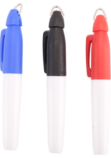 Golf Topu Işaretleyici, Renkli Çizgi Işaretleyici Kalemler, Üçlü Parça Plastik Golf Topu Işaretleme Hizalama Alet Seti, Siyah (Yurt Dışından) indirimleri